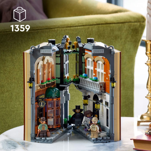 Juego de construcción Rincón entre Libros: Sherlock Holmes LEGO Icons - 10351