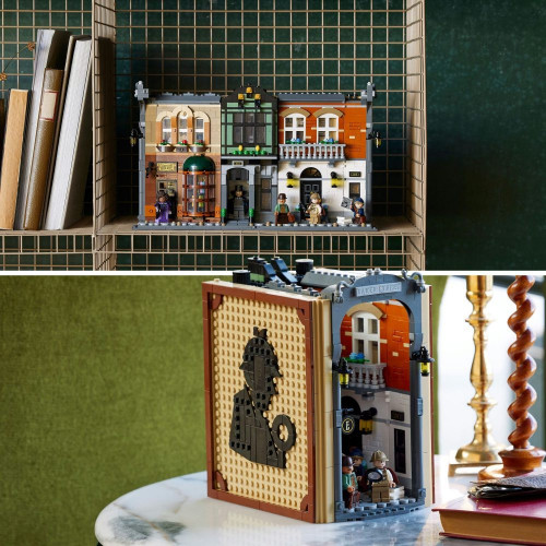 Juego de construcción Rincón entre Libros: Sherlock Holmes LEGO Icons - 10351
