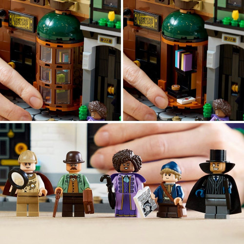 Juego de construcción Rincón entre Libros: Sherlock Holmes LEGO Icons - 10351