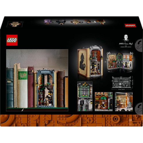 Juego de construcción Rincón entre Libros: Sherlock Holmes LEGO Icons - 10351
