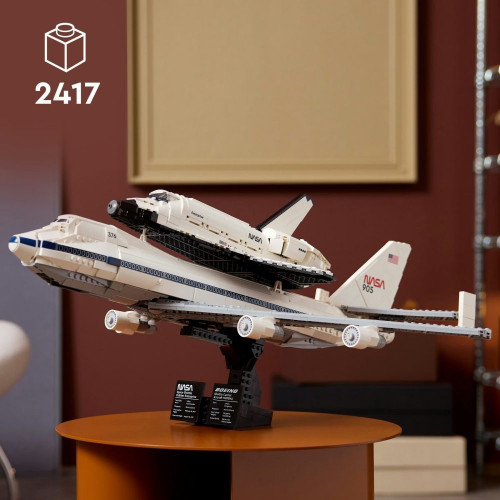 Juego de construcción Shuttle Carrier Aircraft NASA avión LEGO Icons - 10360