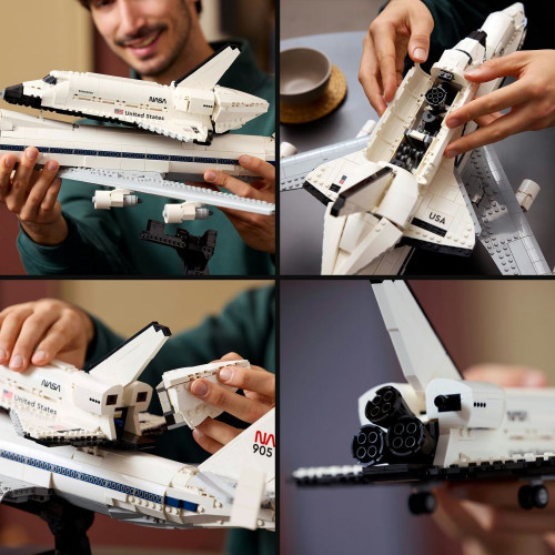 Juego de construcción Shuttle Carrier Aircraft NASA avión LEGO Icons - 10360