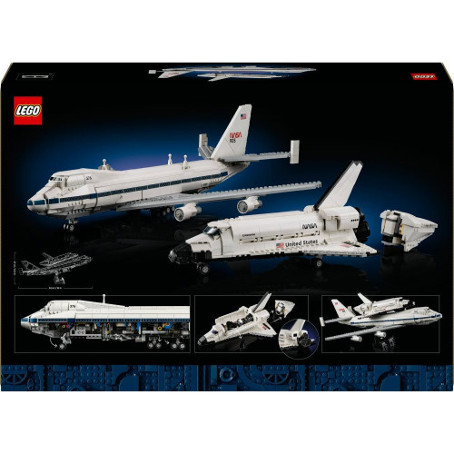 Juego de construcción Shuttle Carrier Aircraft NASA avión LEGO Icons - 10360