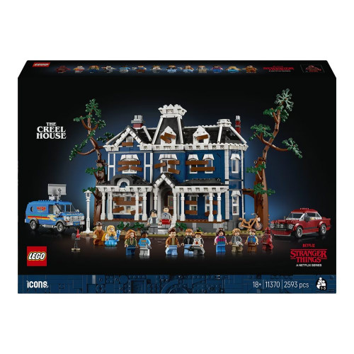 Juego de construcción Stranger Things: La Casa Creel LEGO Icons - 11370