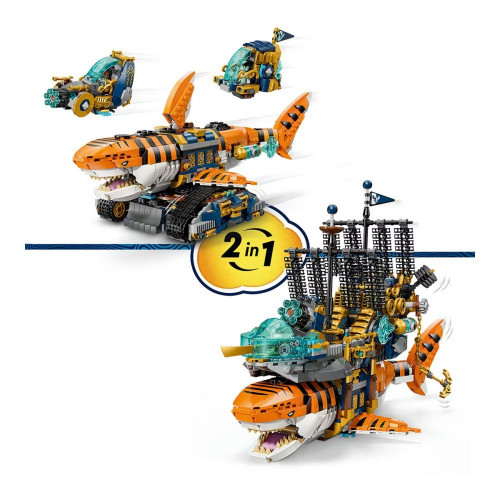 Juego de construcción Tanque Tiburón Tigre LEGO DREAMZzz - 71515