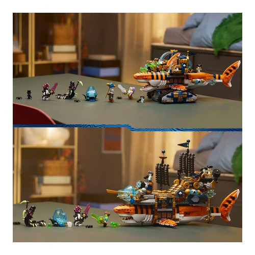 Juego de construcción Tanque Tiburón Tigre LEGO DREAMZzz - 71515