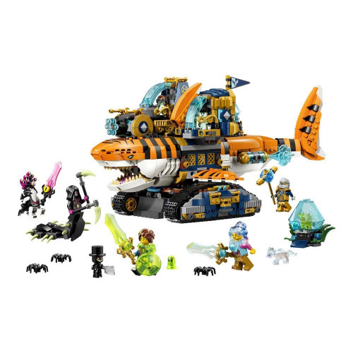 Juego de construcción Tanque Tiburón Tigre LEGO DREAMZzz - 71515