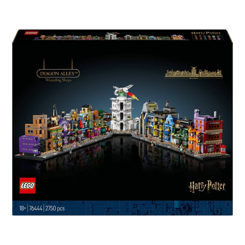 Juego de construcción Tiendas Mágicas del Callejón Diagon LEGO - 76444