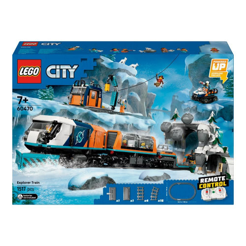 Juego de construcción Tren Expreso Polar Ártico de los Exploradores LEGO City - 60470