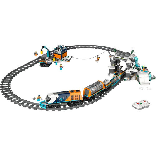 Juego de construcción Tren Expreso Polar Ártico de los Exploradores LEGO City - 60470