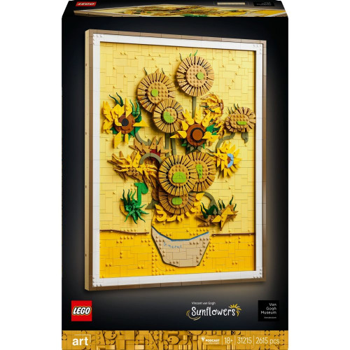 Juego de Construcción Vincent van Gogh: Los Girasoles LEGO Art - 31215