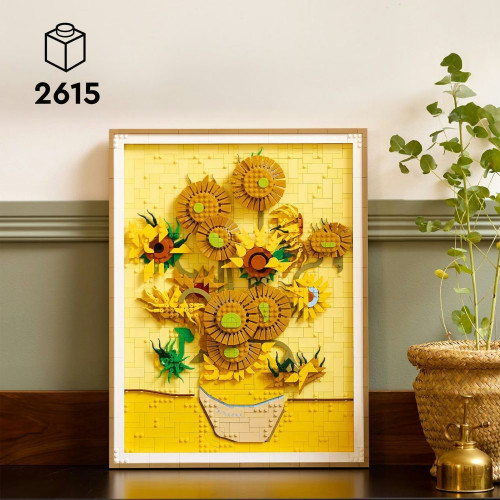 Juego de Construcción Vincent van Gogh: Los Girasoles LEGO Art - 31215