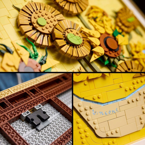 Juego de Construcción Vincent van Gogh: Los Girasoles LEGO Art - 31215