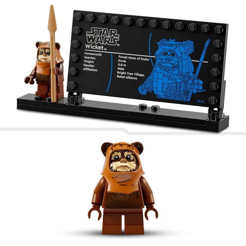 Juego de construcción Wicket el Ewok™ Disney Star Wars LEGO - 75430