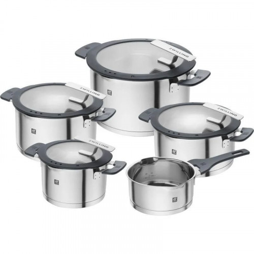 Juego de ollas ZWILLING Simplify Negro/Plata 5 piezas acero inoxidable