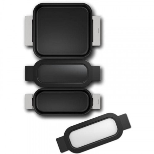 Juego de sartenes Bosch HEZ9FF030 Inducción Acero inoxidable 3 piezas
