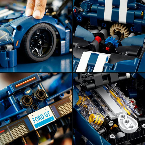 Juguete de Construcción Coche Ford GT 2022 a Escala LEGO Technic - 42154