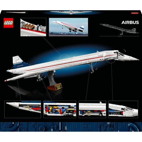 Juguete de construcción Concorde LEGO Icons - 10318