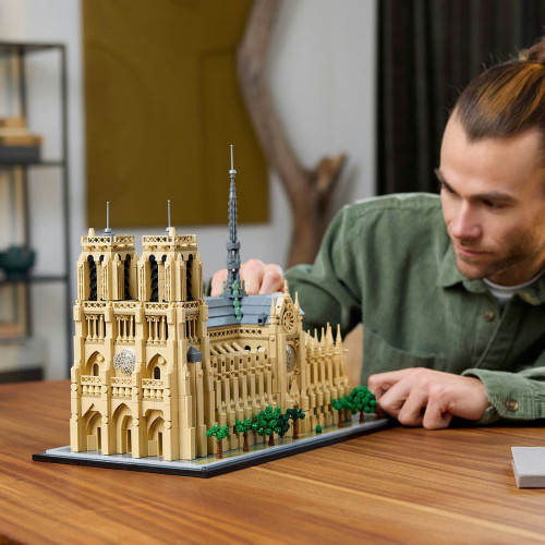 Juguete de construcción Notre Dame de París LEGO Architecture - 21061