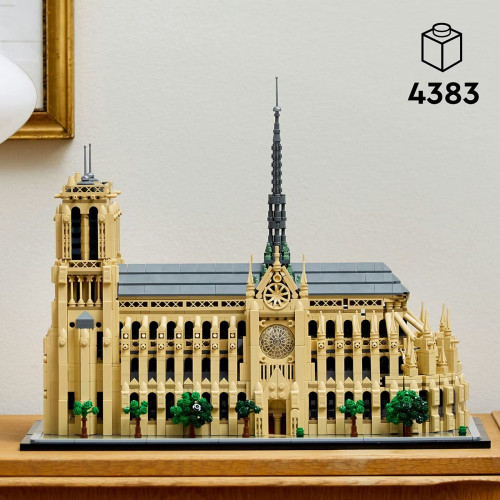 Juguete de construcción Notre Dame de París LEGO Architecture - 21061