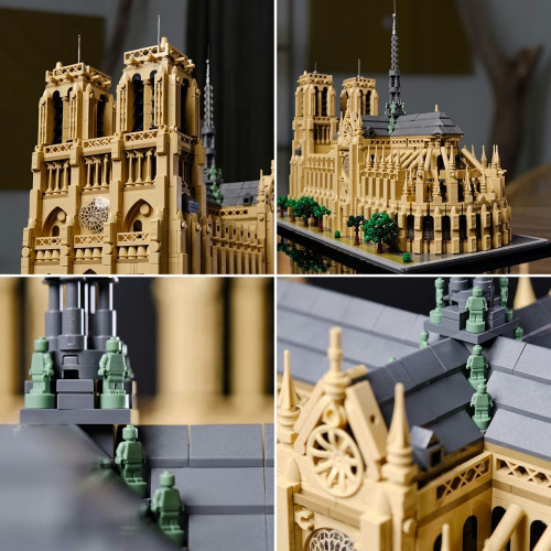 Juguete de construcción Notre Dame de París LEGO Architecture - 21061