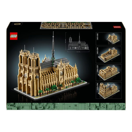Juguete de construcción Notre Dame de París LEGO Architecture - 21061
