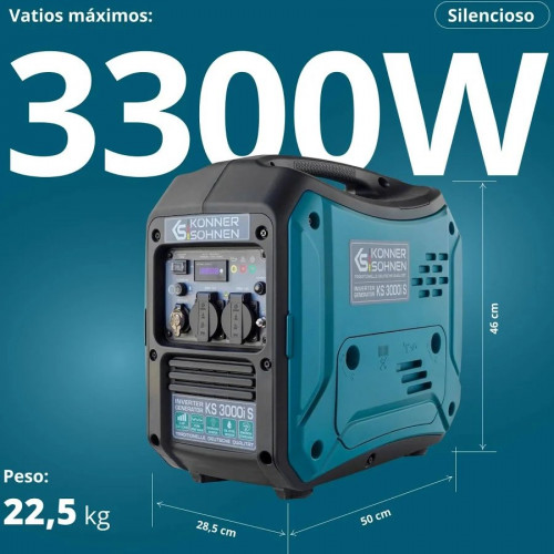 Könner & Söhnen Generador inverter KS 3000i S
