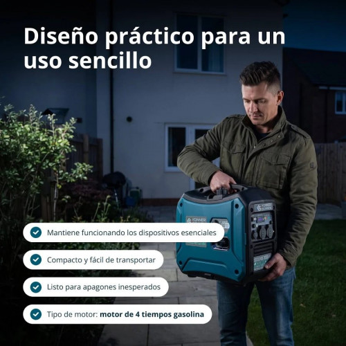 Könner & Söhnen Generador inverter KS 3000i S