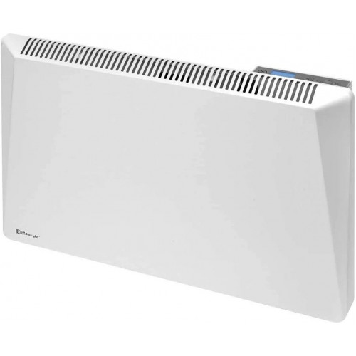 Kaiserkraft Termoconvector eléctrico con control digital 65x42 cm color blanco radialight SIRIO tcsir101
