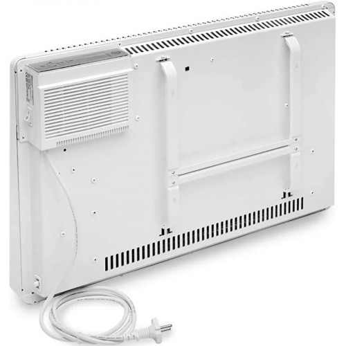 Kaiserkraft Termoconvector eléctrico con control digital 65x42 cm color blanco radialight SIRIO tcsir101