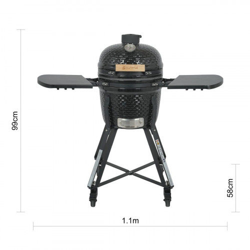 Kamado NATERIAL Drago recomendado para menos de 6 comensales.