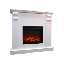 KAMINKLAUS Chimenea électrica Kamin Royal blanca