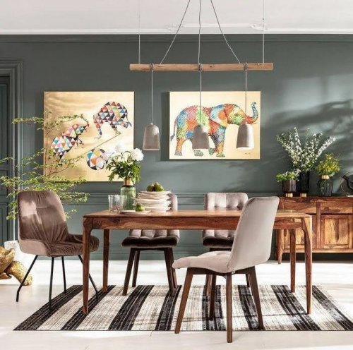 KARE Design Brooklyn nogal Mesa 160x80cm