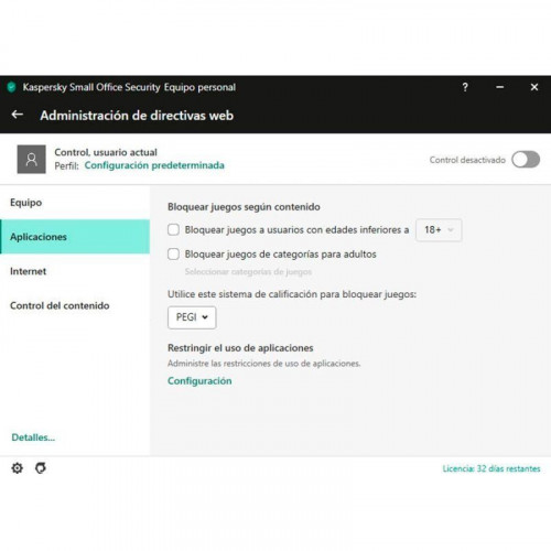 Kaspersky Small Office Security 5 Dispositivos 5 Móviles 1 Servidor 2 Años Licencia Digital