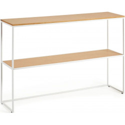 Kave Home Consola Yoana roble estructura