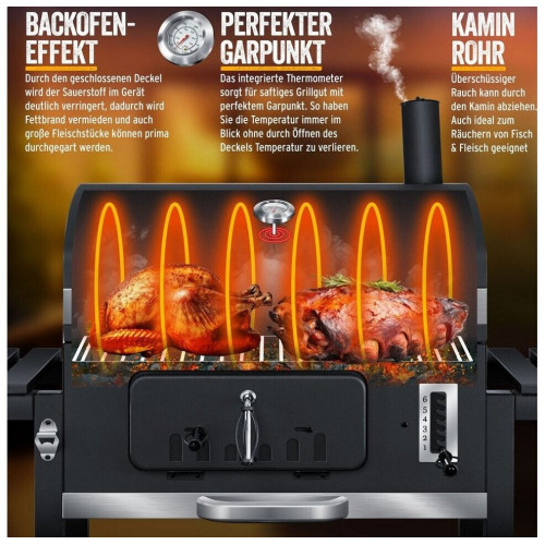 Kesser XXL BBQ Smoker Set