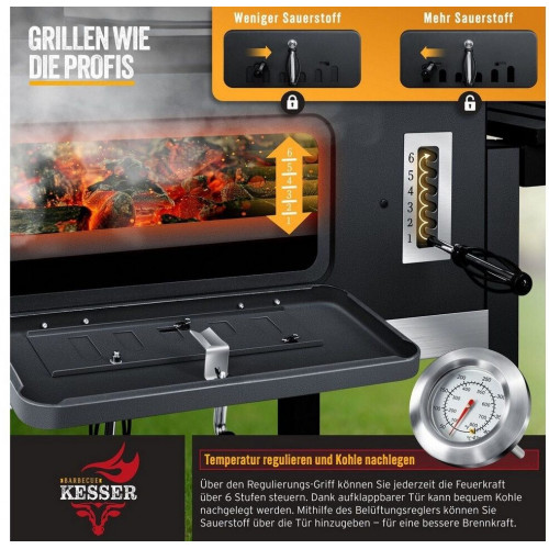 Kesser XXL BBQ Smoker Set