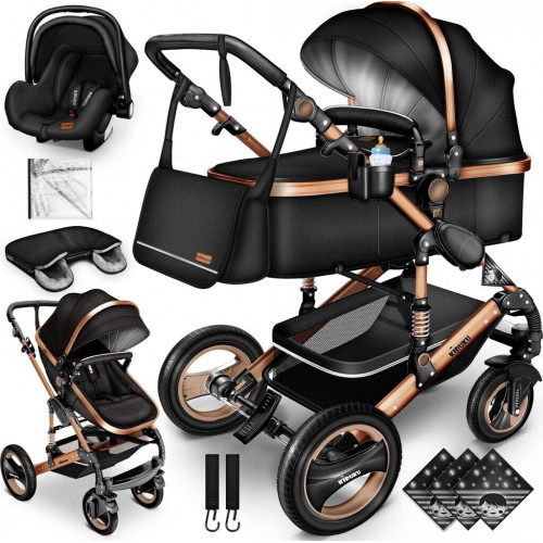 Kiduku 3 in 1 combination stroller