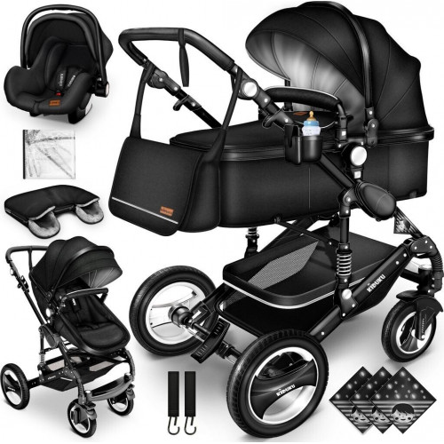 Kiduku 3 in 1 combination stroller