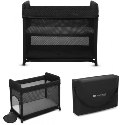 Kinderkraft Moon Dream travel cot black