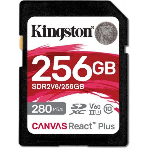 Kingston Canvas React Plus V60 SDXC
