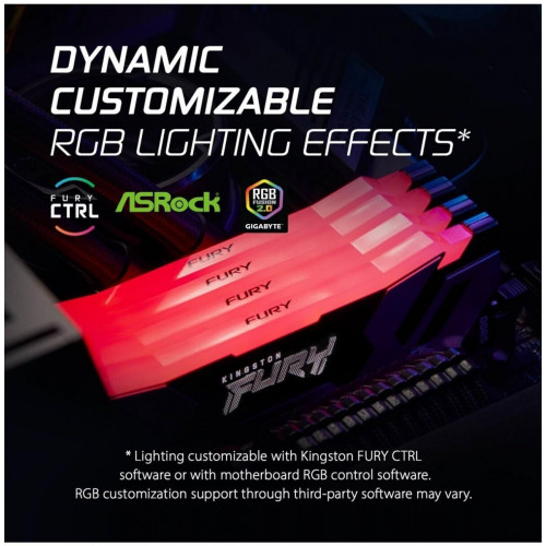 Kingston FURY Renegade RGB 16GB DDR5-6400 CL32 (KF564C32RSA-16)