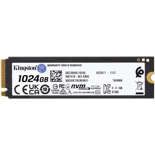 Kingston KC3000 NVMe SSD