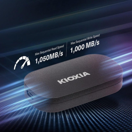 Kioxia Exceria Plus G2 SSD Portátil 1050 MB/s USB 3.2 Gen2 2TB