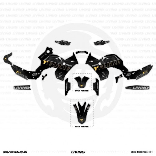 Kit de adhesivos Yamaha Tenere 700 