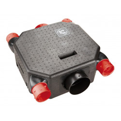 Kit instalación vmc simple flujo autorregulable ozeo flat auto