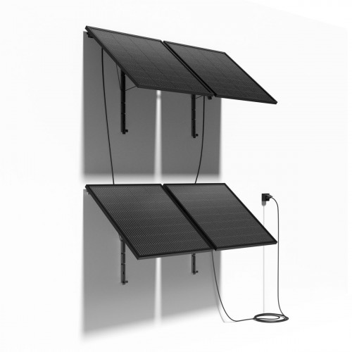 Kit Solar enchufable LEXMAN 4 paneles rígidos 440W para pared/suelo