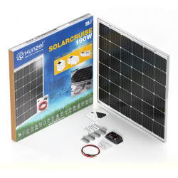 Kit Solar Fotovoltaico carga batería SOLARCRUISE-XUNZEL-190W-12V con fijaciones
