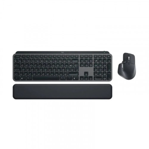 Kit Teclado y Ratón Logitech 920-011607 AZERTY Belga Inalámbrico Retroiluminado Grafito