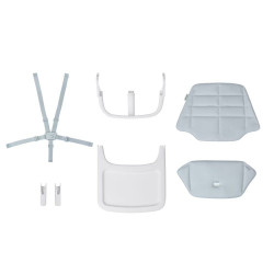 Kit trona Maxi Cosi Nesta 6m+ color Bey Sky Grey gris Gris